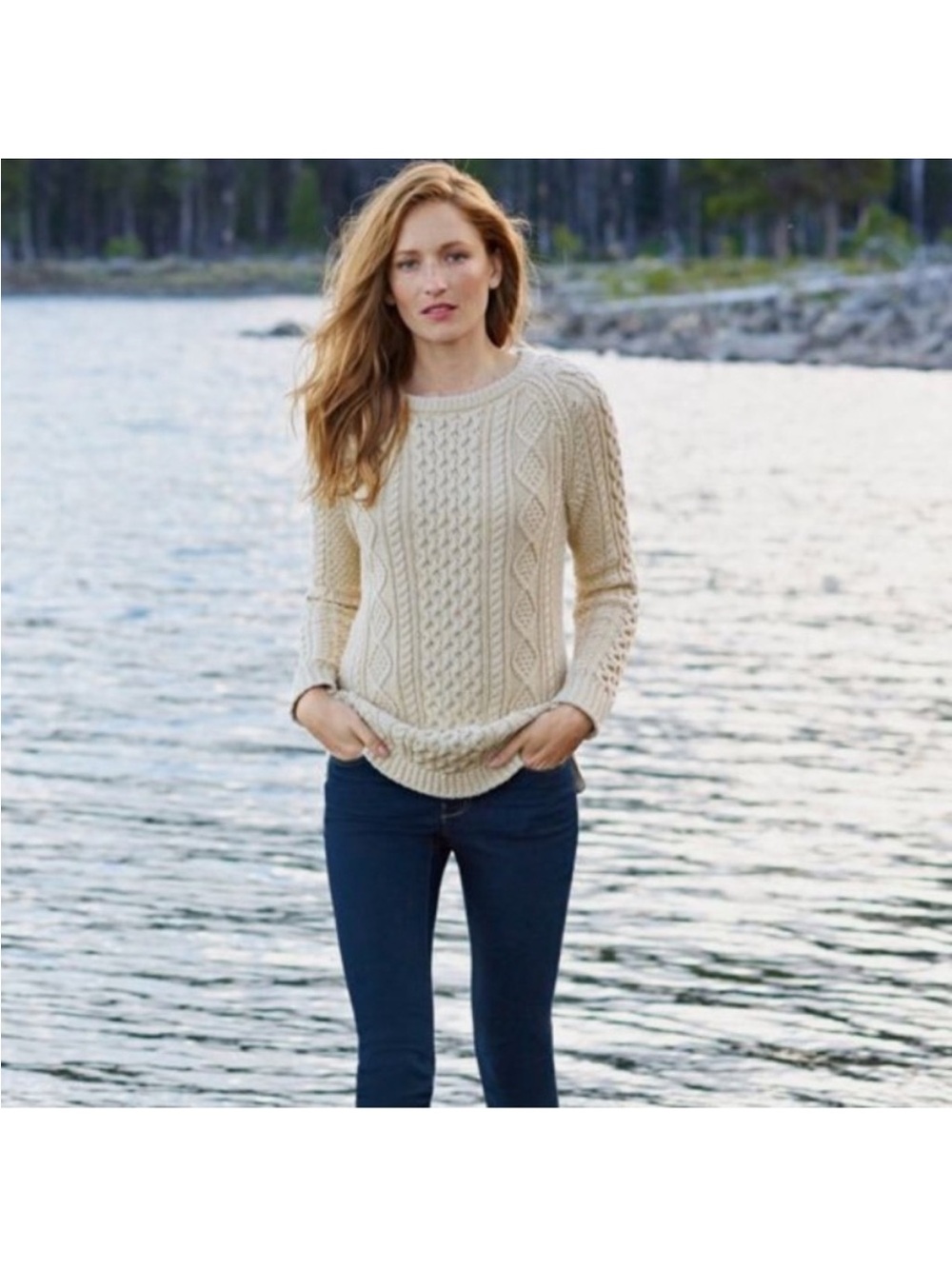L.L. Bean Fisherman’s Sweater
